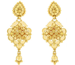 Long Gold Earring